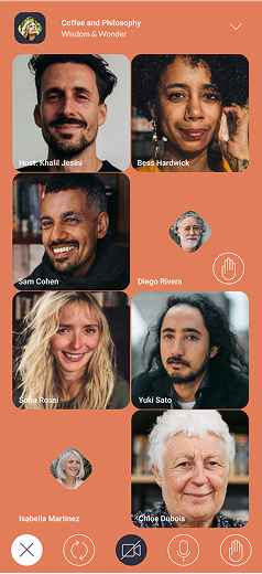 Nooks feature interface